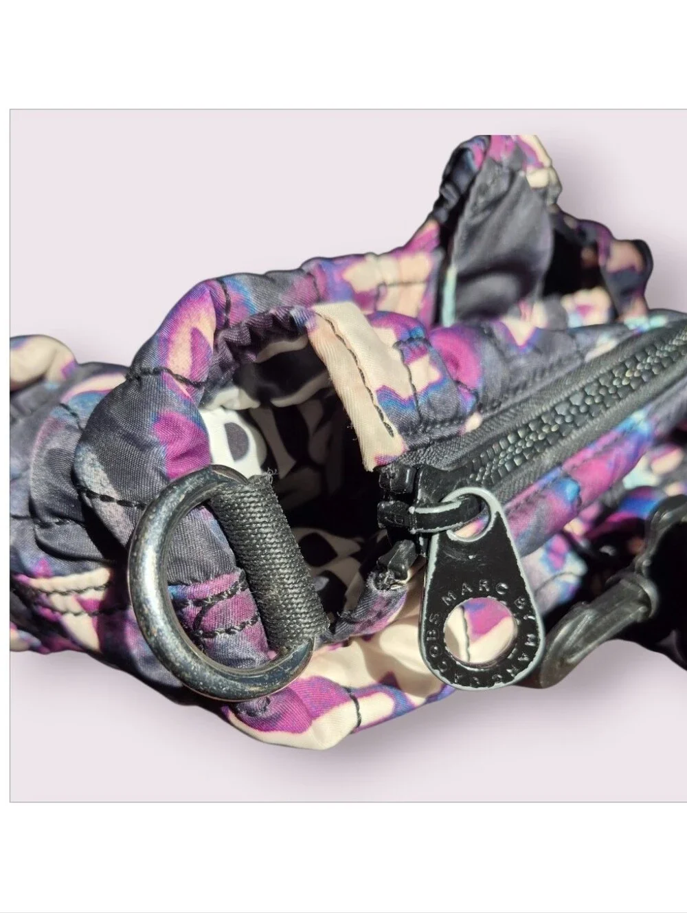 Marc by Marc Jacobs Eliz-A-Baby Printed Nylon Diaper Bag/Eliza Tote Shoulder Bag